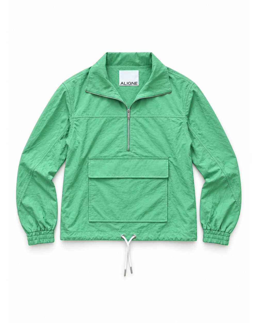 NWT Aligne Rain Half-Zip Technical Jacket in Green
